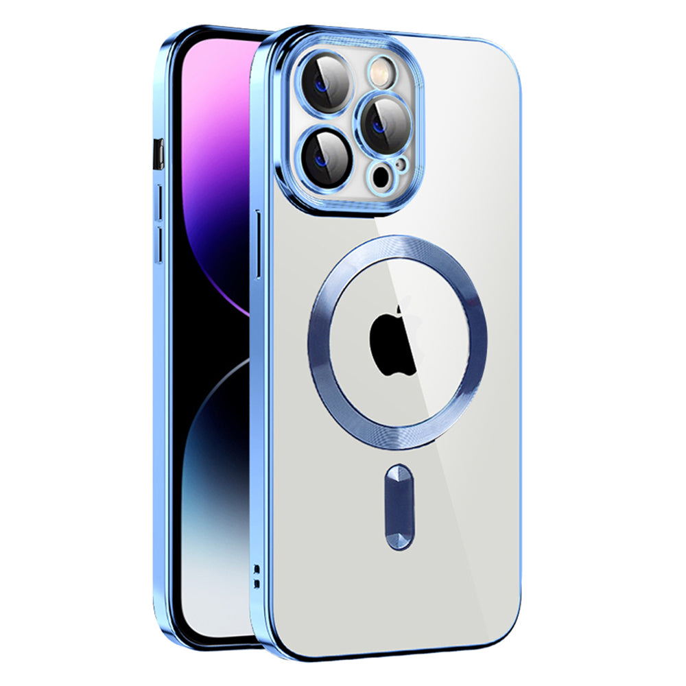 Magnetisk telefoncover til iPhone 14 Pro CD Texture TPU PC galvaniseret telefoncover Magnetisk telefoncover til iPhone 14 Pro CD Texture TPU PC galvaniseret telefoncover